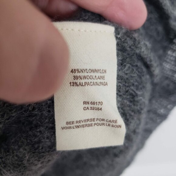 Free People Turtleneck Wool Alpaca Oversized Lightweight Sweater Womens Size XS - Picture 4 of 9